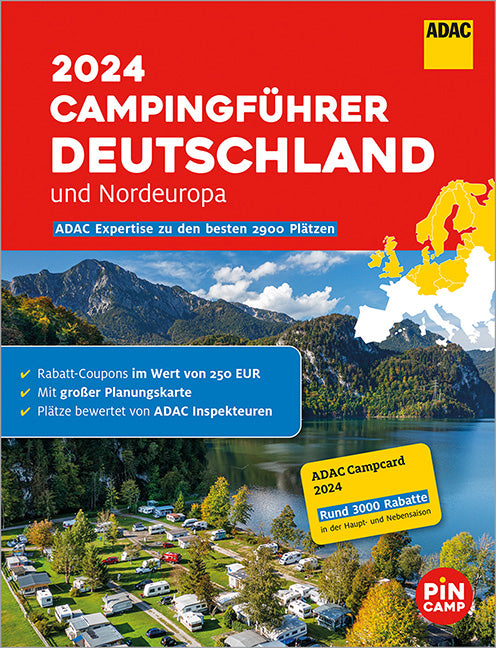 ADAC Campingführer Deutschland/Nordeuropa 2024