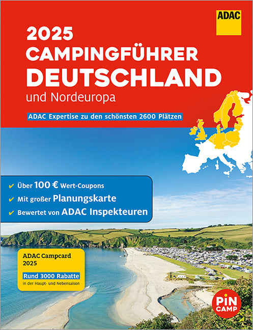 ADAC Campingführer Deutschland/Nordeuropa 2025