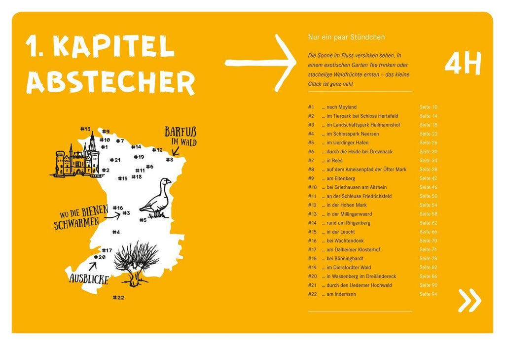 52 kleine & große Eskapaden am Niederrhein