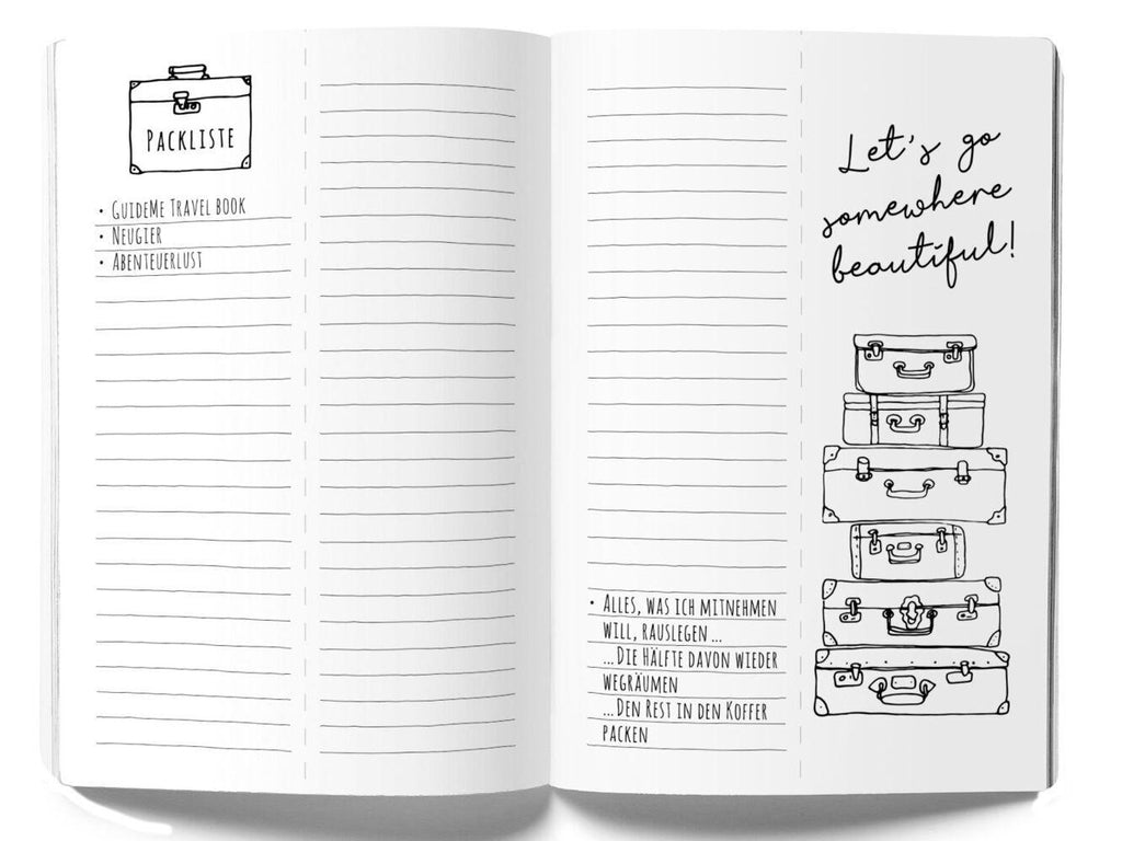 GuideMe Reisetagebuch Travel Diary \"Dschungel\"
