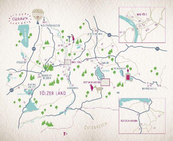Glücksorte im Tölzer Land. Mit Tegernsee & Schliersee