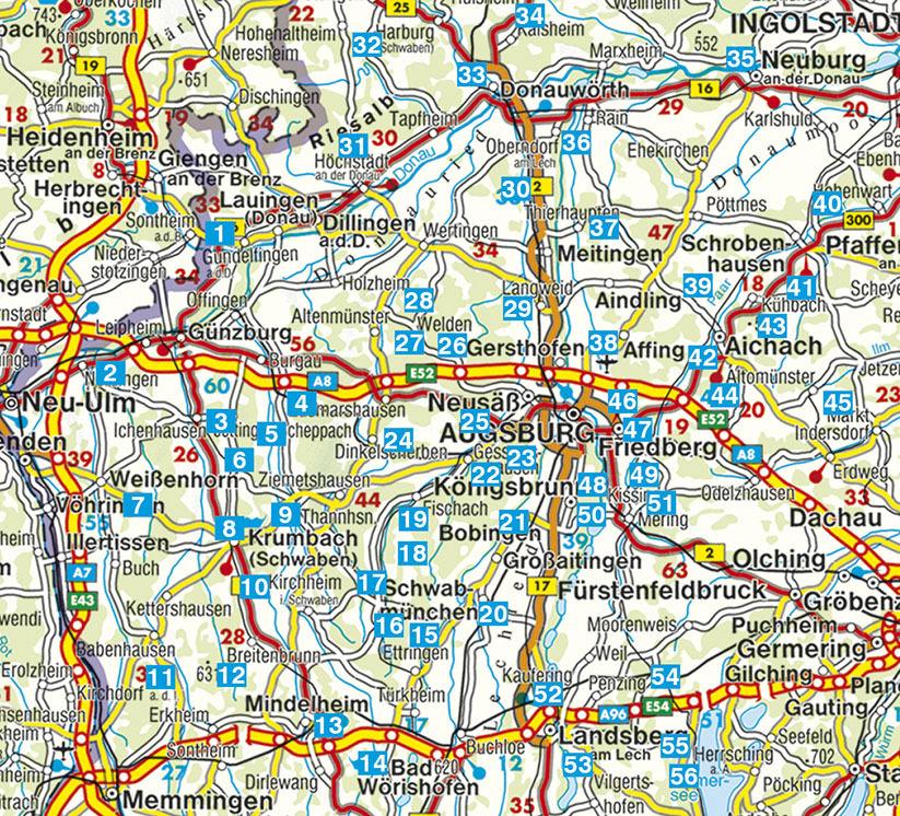 Rund um Augsburg