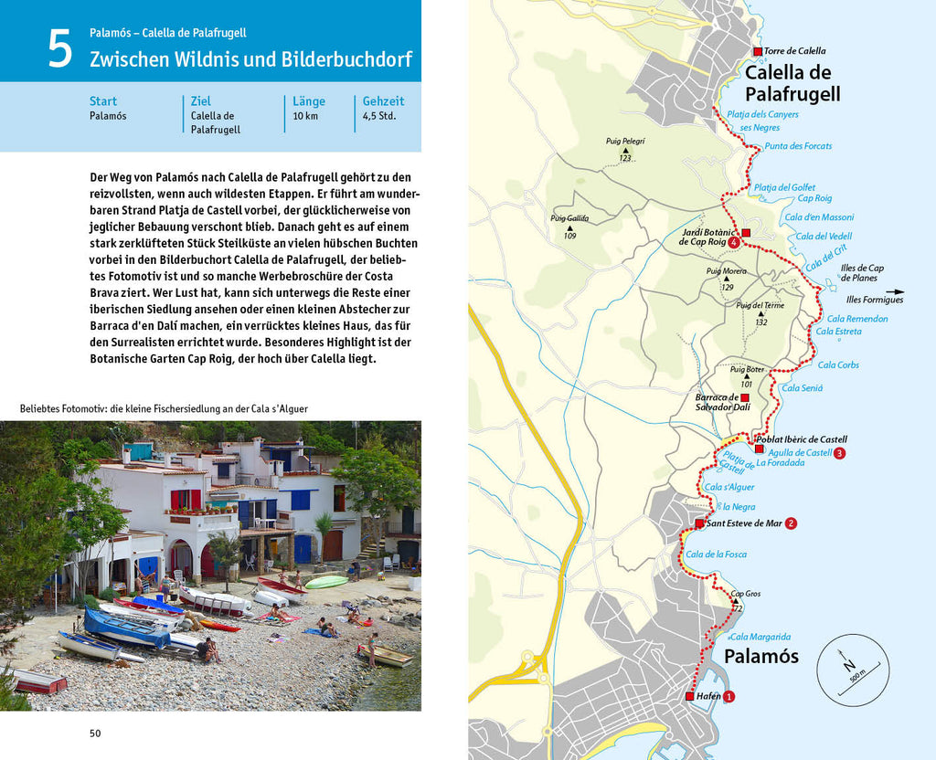 Costa Brava zu Fuß erleben