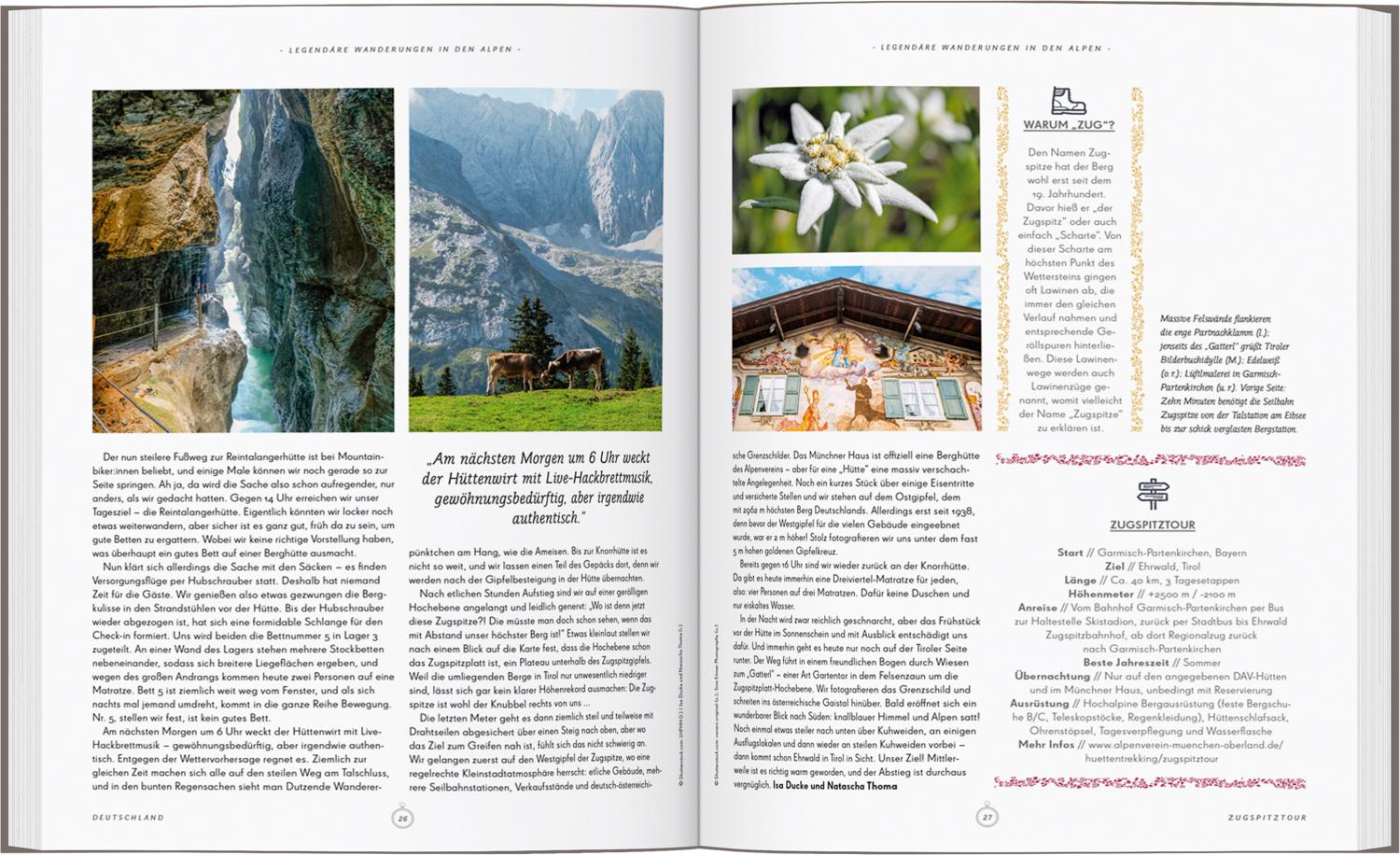 LONELY PLANET Bildband Legendäre Wanderungen in den Alpen