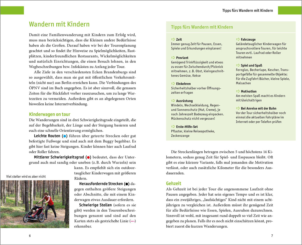 Wandern mit Kindern rund um Berlin
