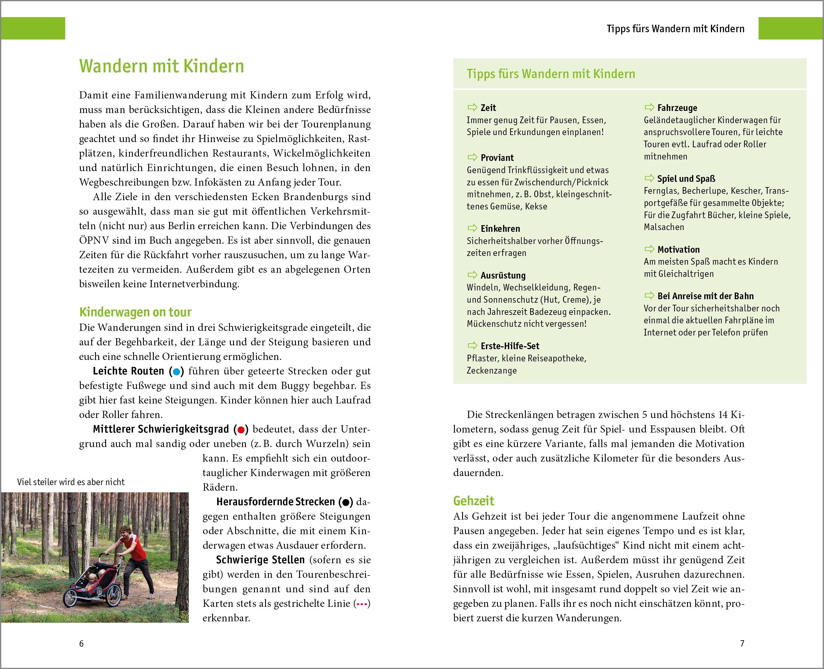 Wandern mit Kindern rund um Berlin