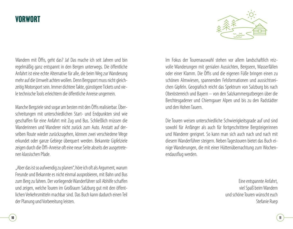 Mit Bahn und Bus zum Berggenuss