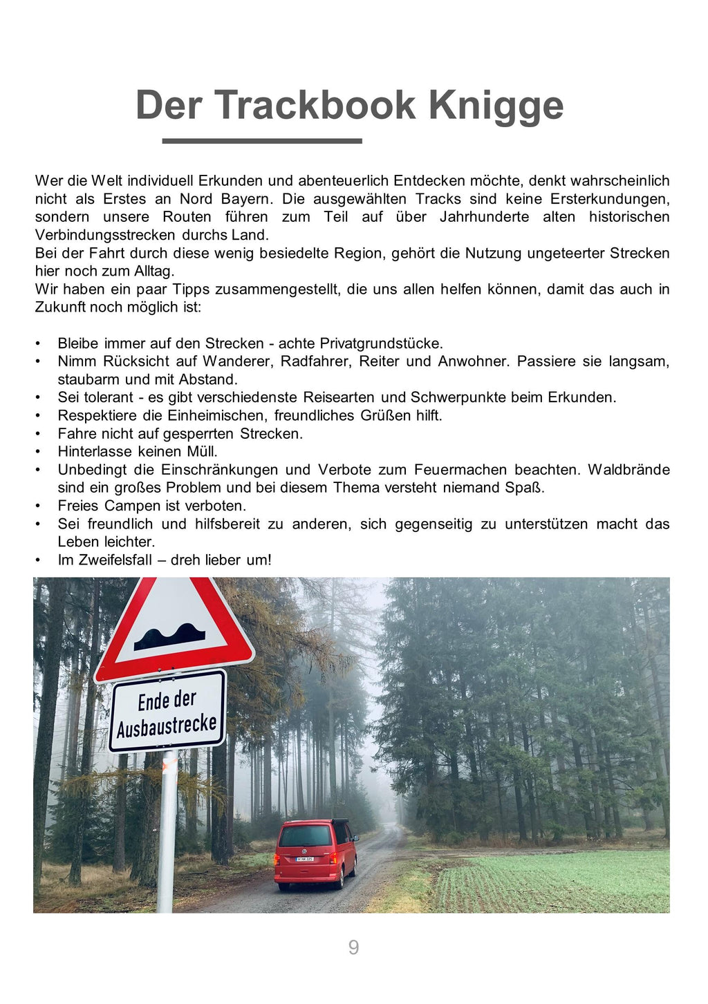 Trackbook Bayern Nord
