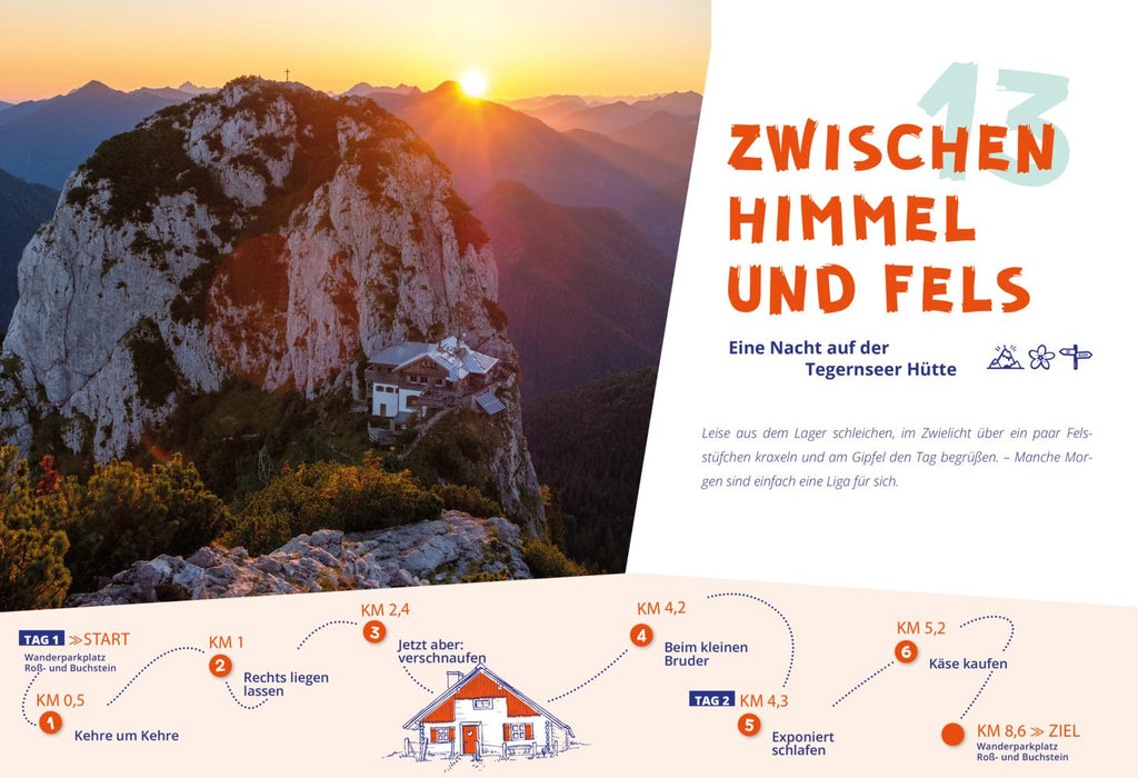DUMONT Wanderzeit Hüttentouren vom Allgäu bis Berchtesgaden
