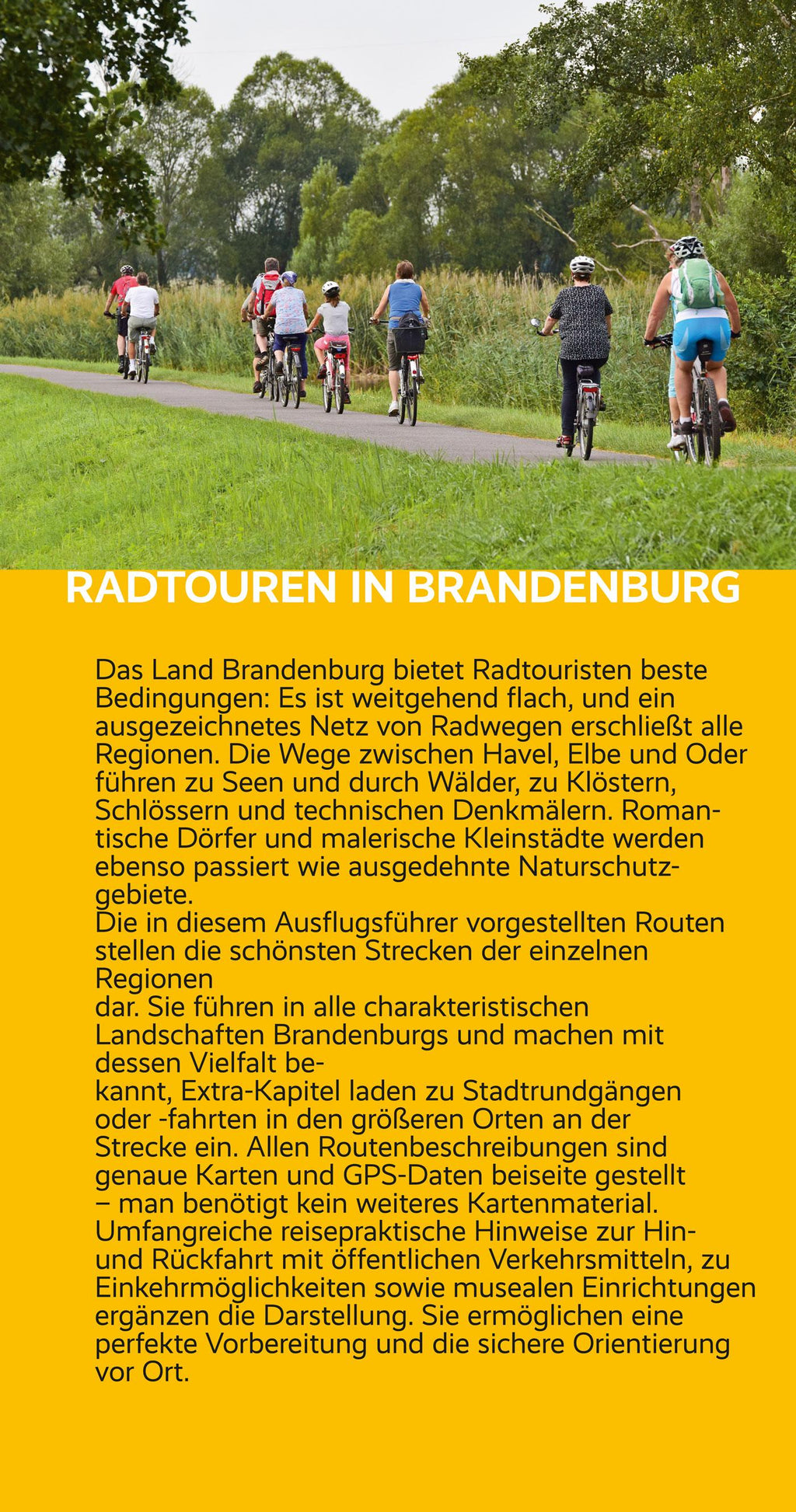 Reiseführer Radtouren in Brandenburg