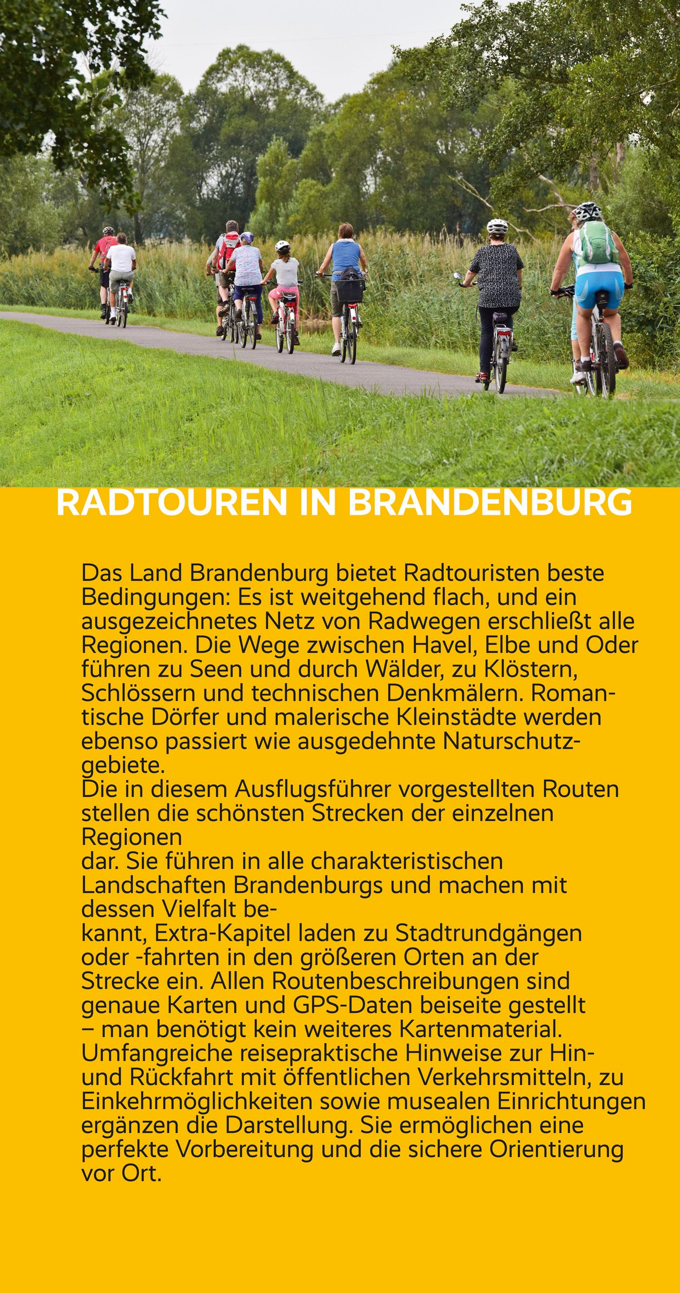 Reiseführer Radtouren in Brandenburg