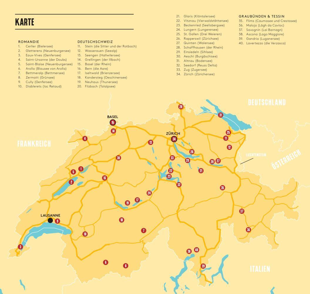Badewandern Schweiz
