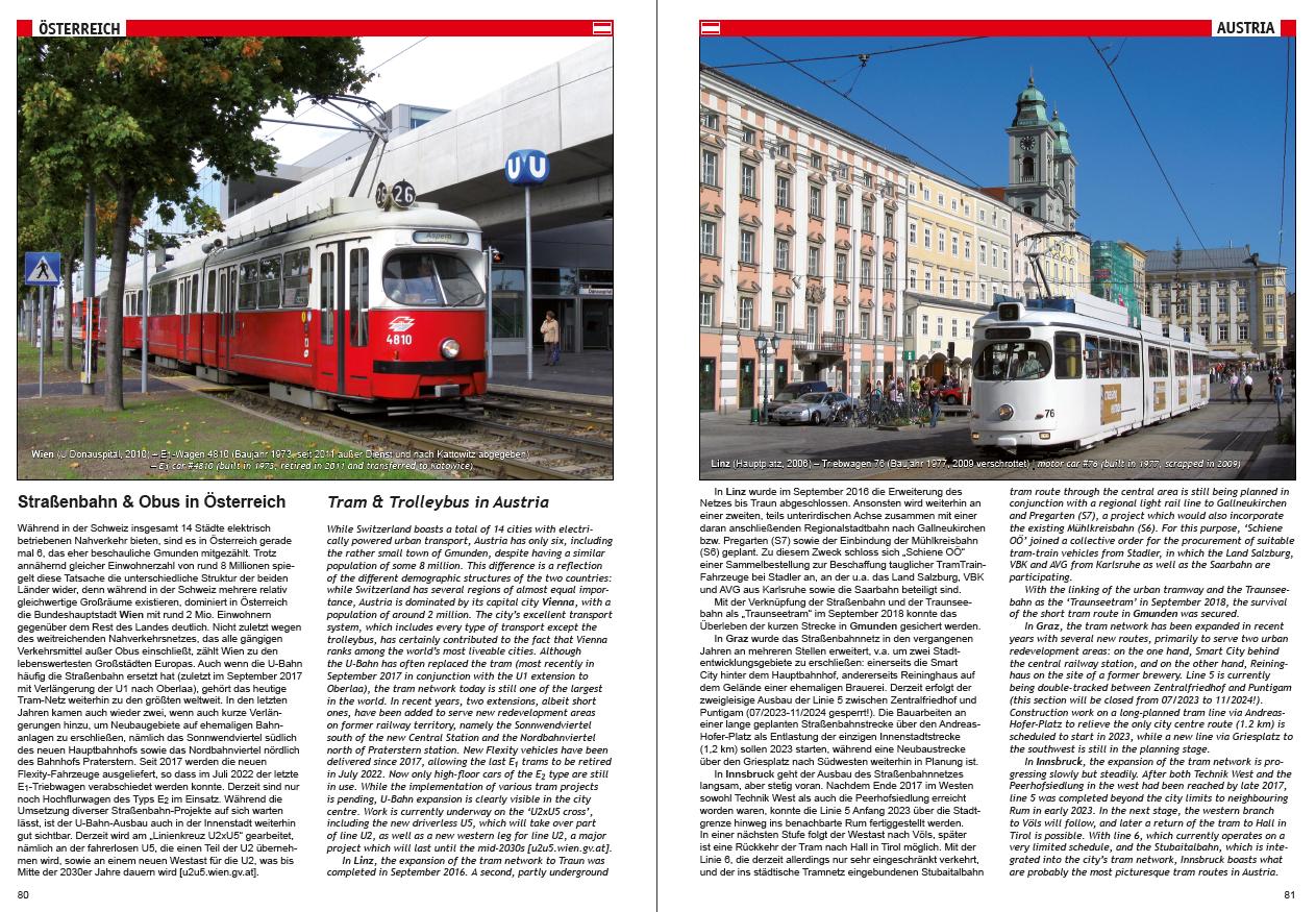 Tram Atlas Schweiz & Österreich