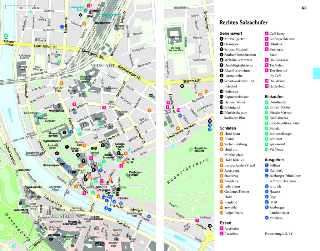 DUMONT Reise-Taschenbuch Reiseführer Salzburg, Salzburger Land, Salzkammergut