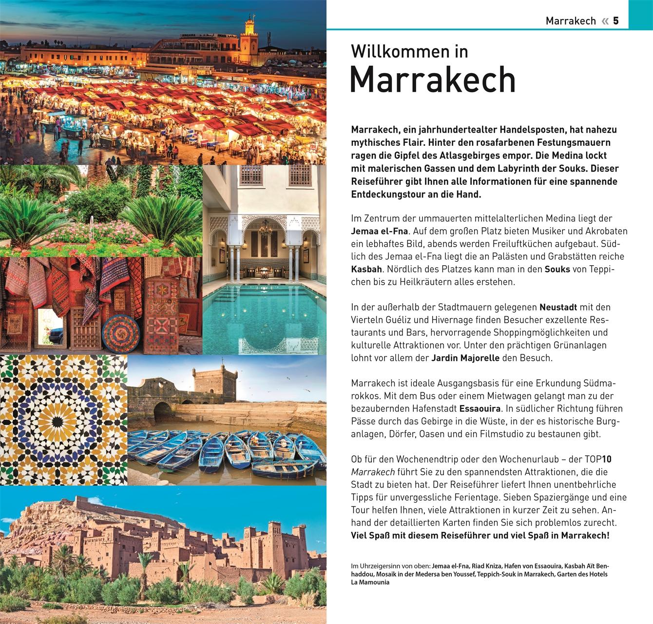 TOP10 Reiseführer Marrakech