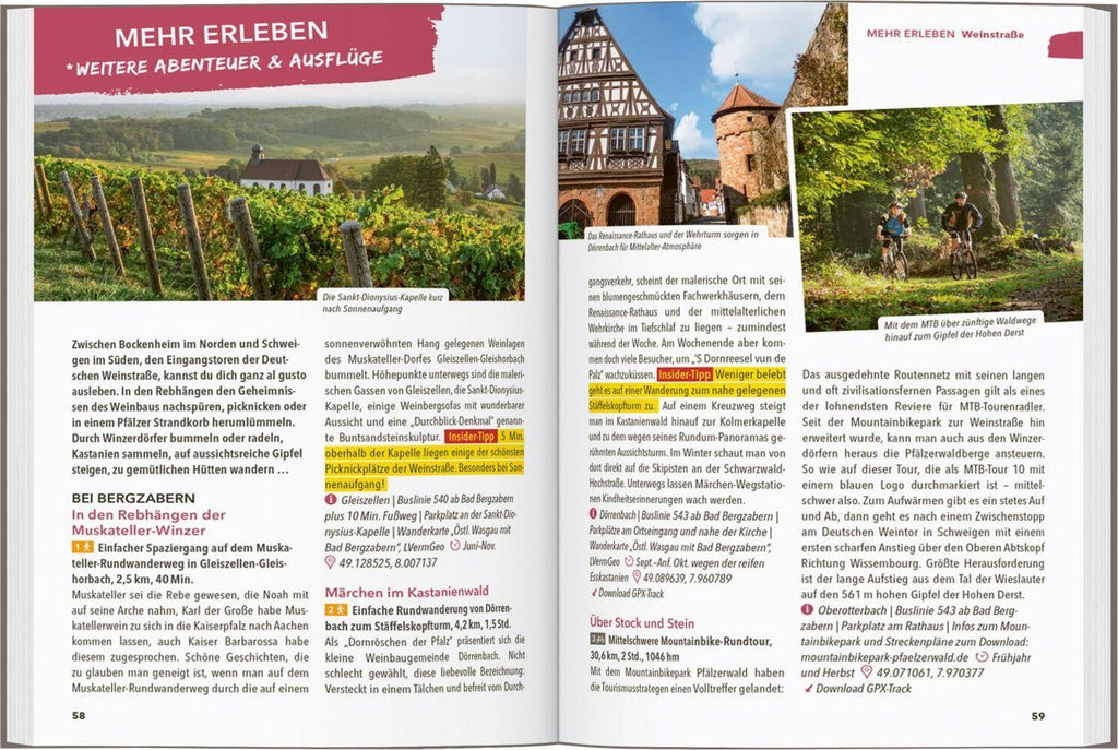 MARCO POLO OUTDOOR GUIDE Reiseführer Pfalz