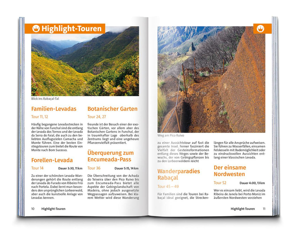 KOMPASS Wanderführer Madeira mit Porto Santo, 60 Touren mit Extra-Tourenkarte