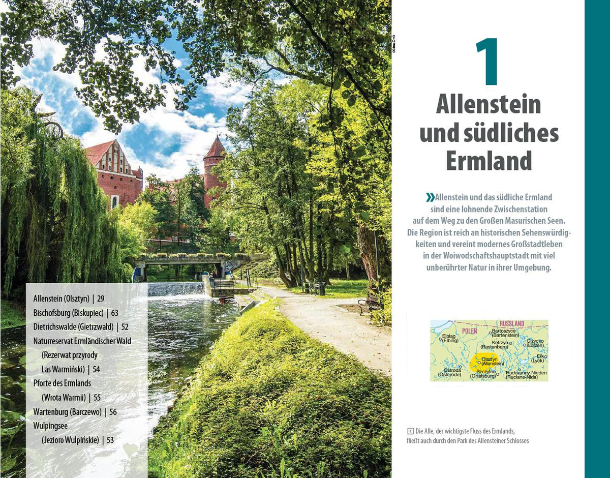 Reise Know-How Reiseführer Masurische Seen und Ermland