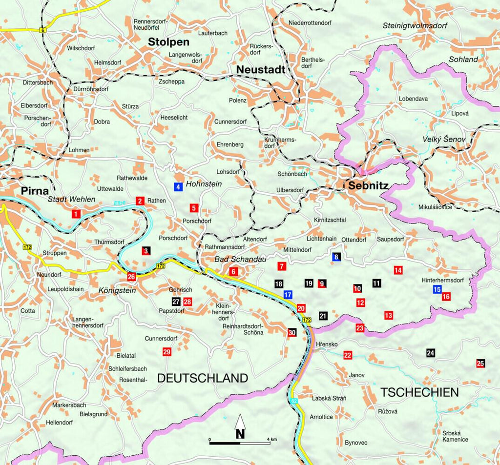 Wandertouren für Langschläfer Sächsische Schweiz