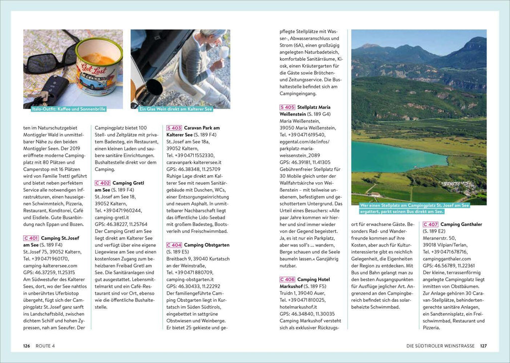 Südtirol mit dem Wohnmobil