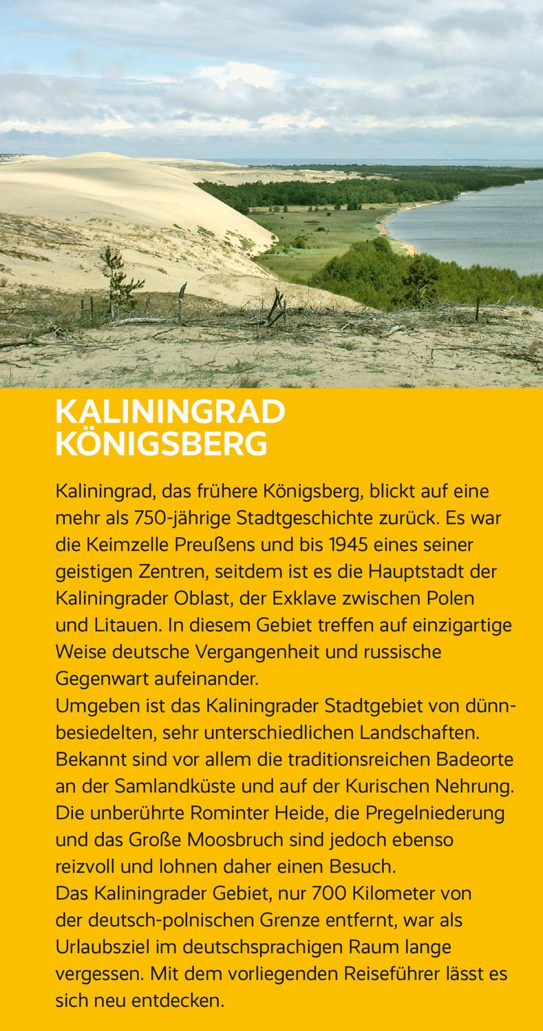 TRESCHER Reiseführer Kaliningrad Königsberg