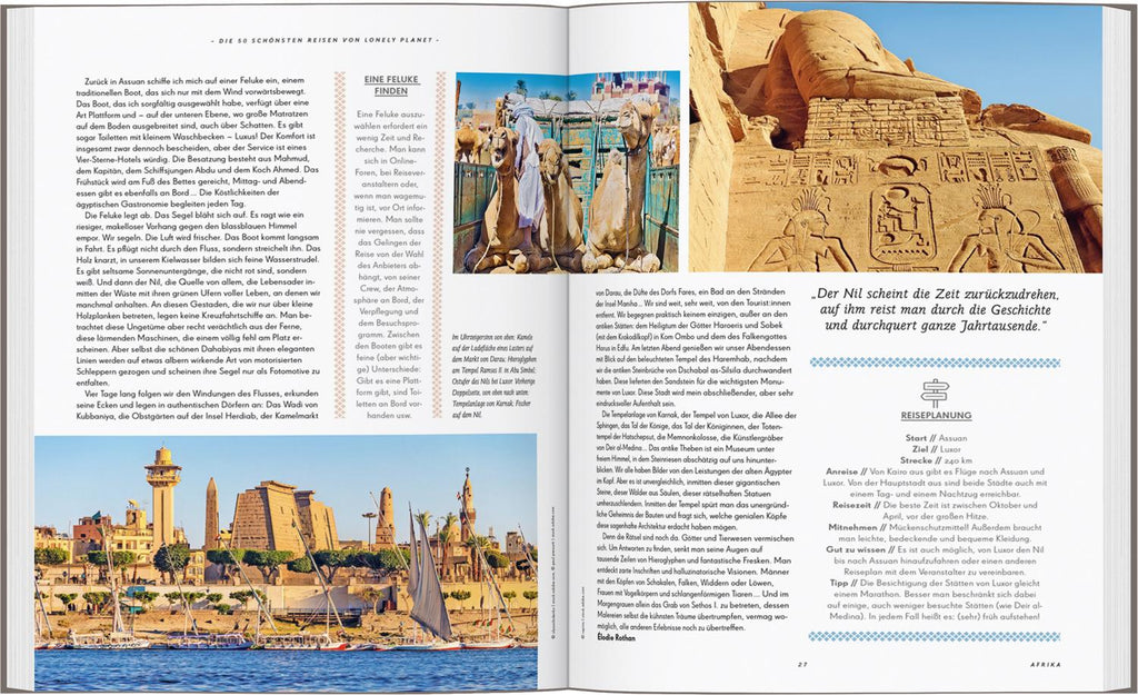 LONELY PLANET Bildband Die 50 schönsten Reisen von Lonely Planet