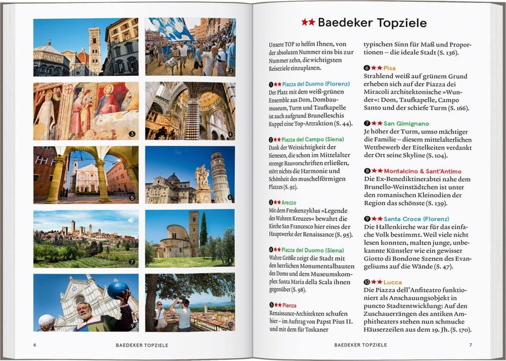 Baedeker SMART Reiseführer Toskana