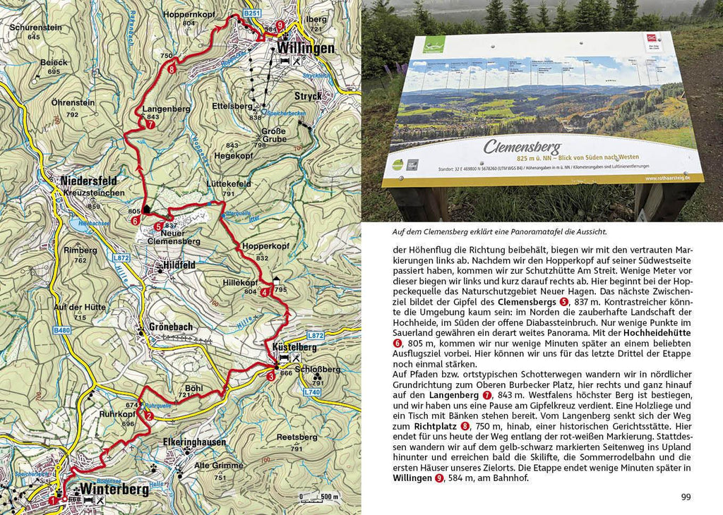 ROTHER Wanderführer Rothaarsteig