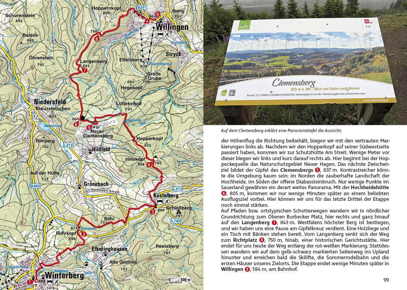 ROTHER Wanderführer Rothaarsteig