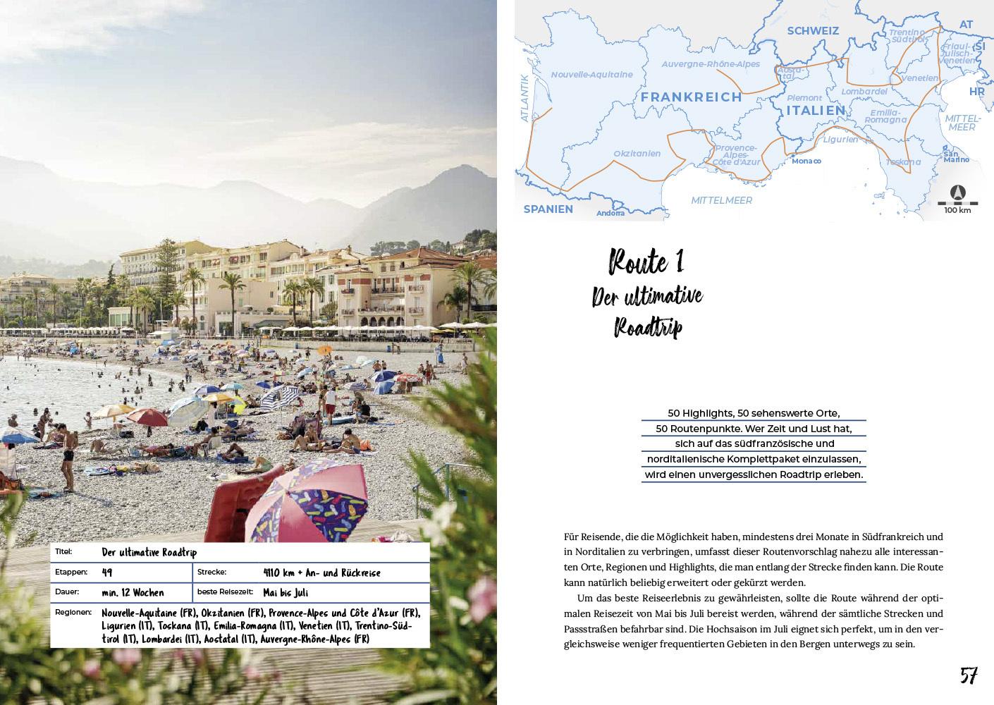 Reise Know-How Roadtrip Handbuch Südfrankreich & Norditalien