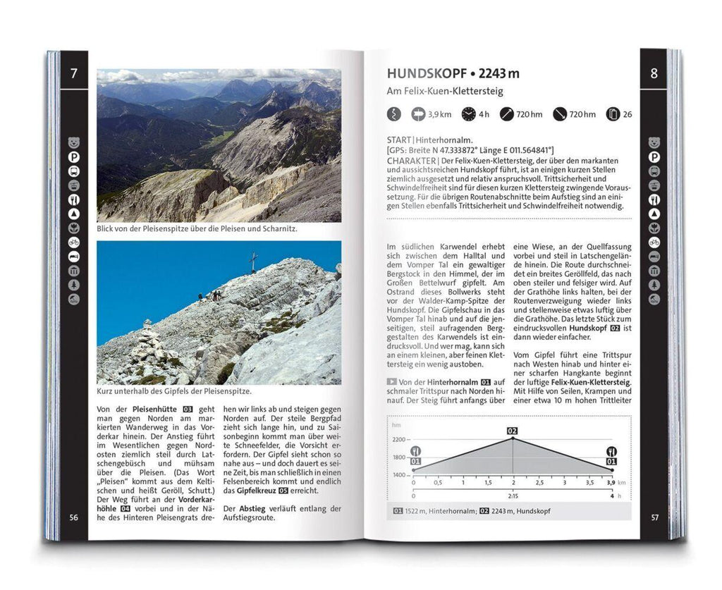 KOMPASS Wanderführer Naturpark Karwendel, 60 Touren mit Extra-Tourenkarte