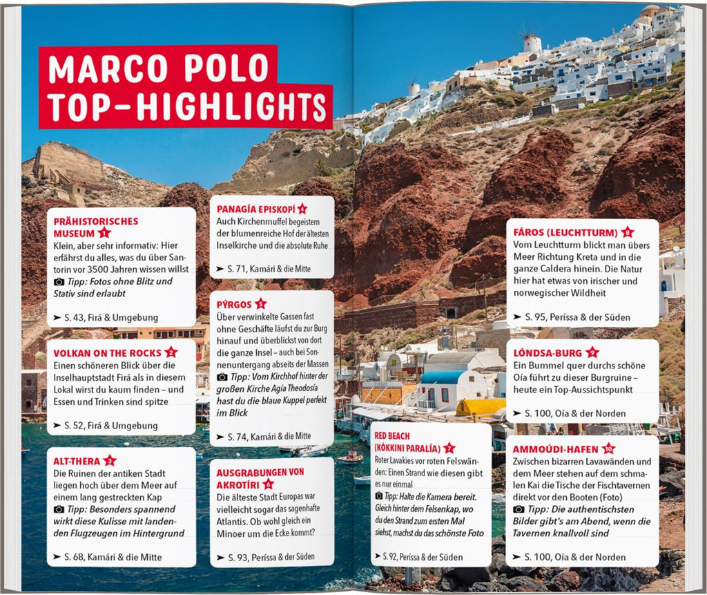 MARCO POLO Reiseführer Santorin