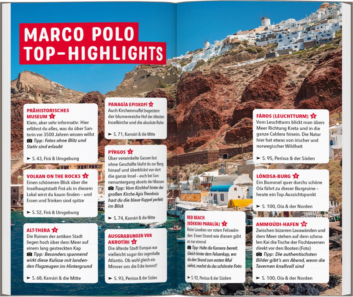 MARCO POLO Reiseführer Santorin