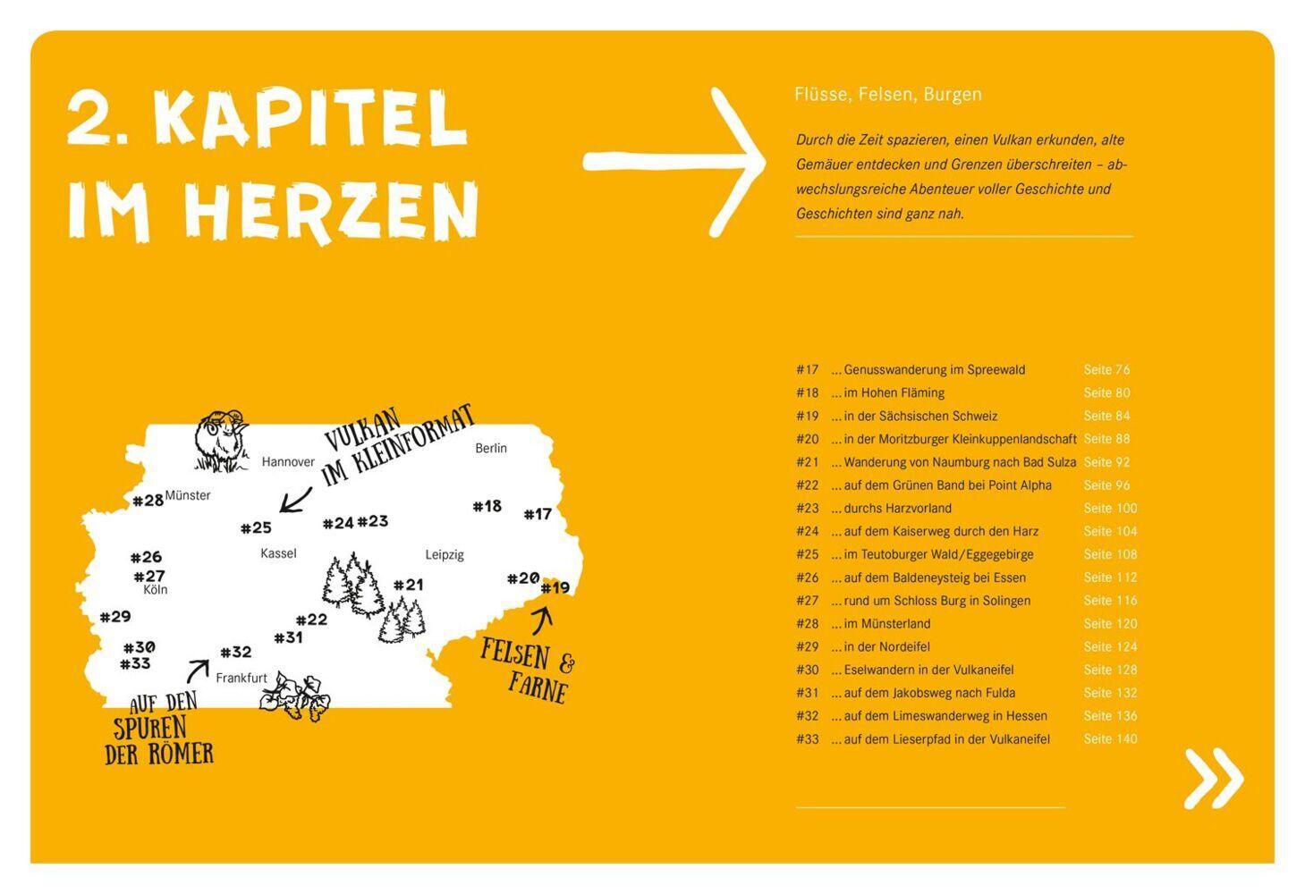 52 kleine & große Eskapaden in Deutschland Auf gehts zum Wandern