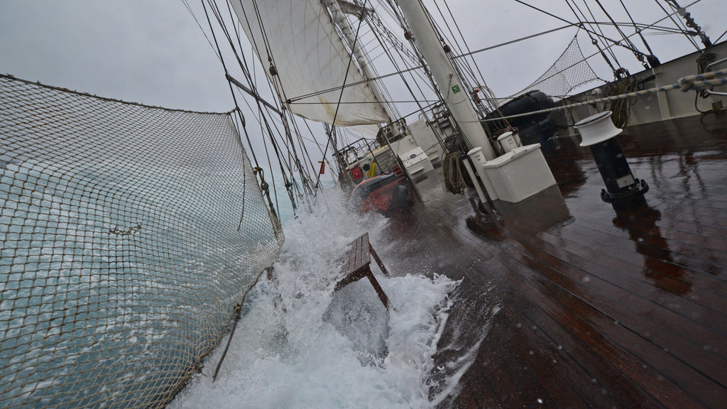Eis in den Segeln