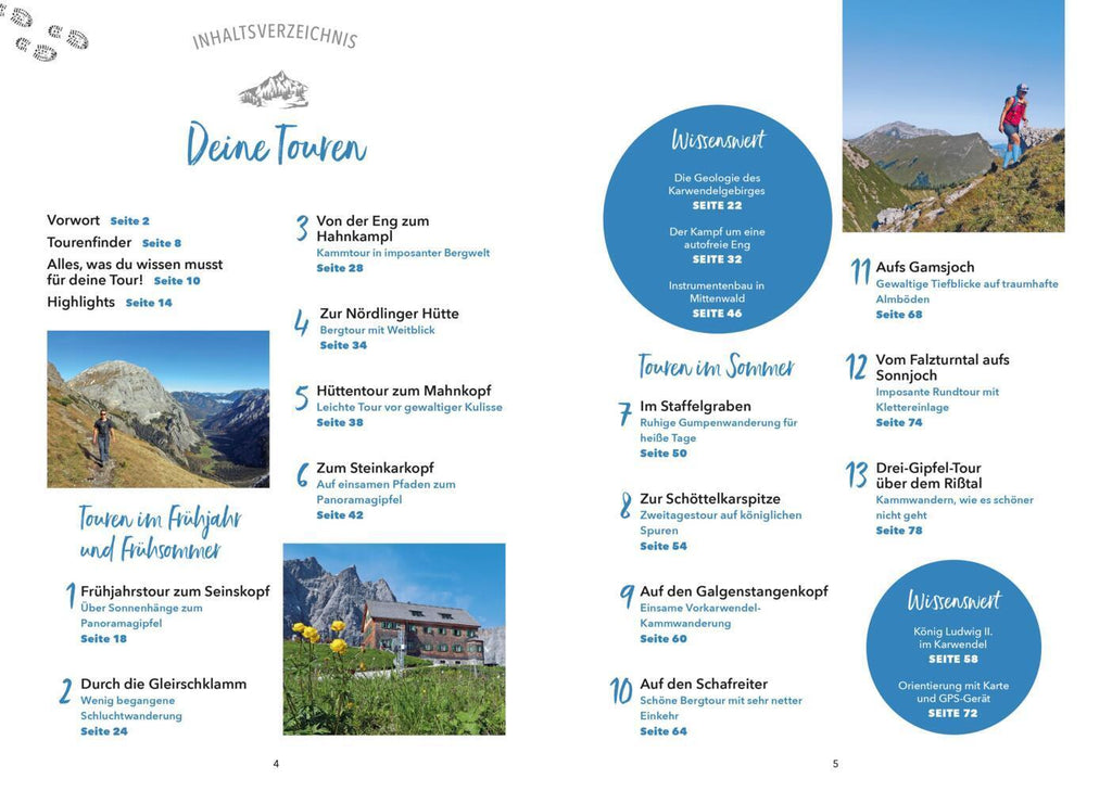 Wanderungen für jede Jahreszeit Karwendel
