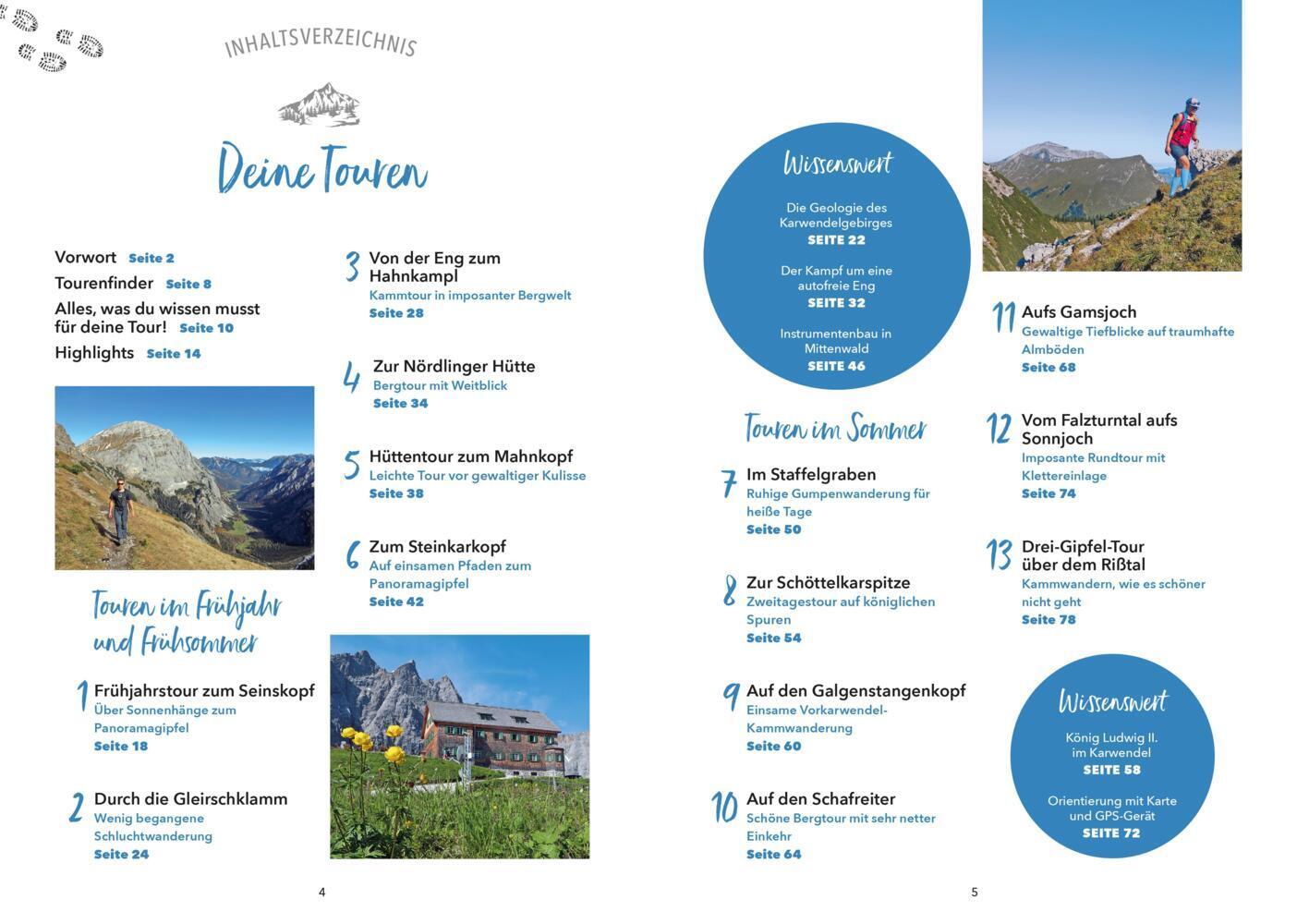 Wanderungen für jede Jahreszeit Karwendel