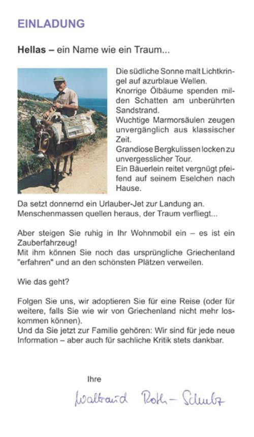 Entdeckertouren mit dem Wohnmobil Griechenland