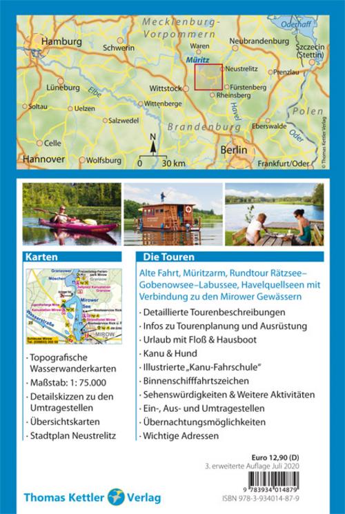 Kanu Kompakt Mecklenburgische Kleinseen 1
