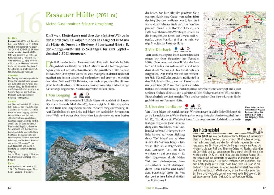 Das große Hüttenwanderbuch