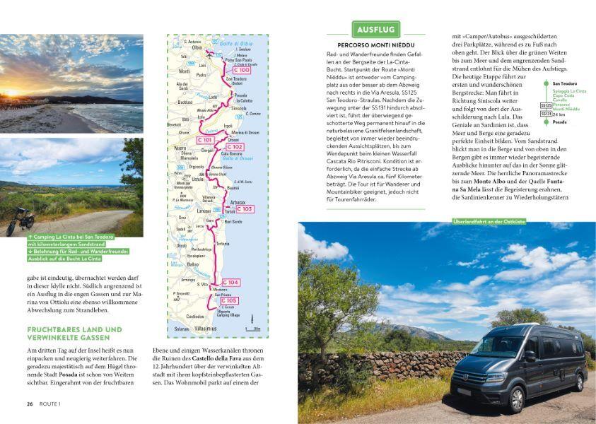 Sardinien mit dem Wohnmobil Die schönsten Routen von Sassari bis Cagliari
