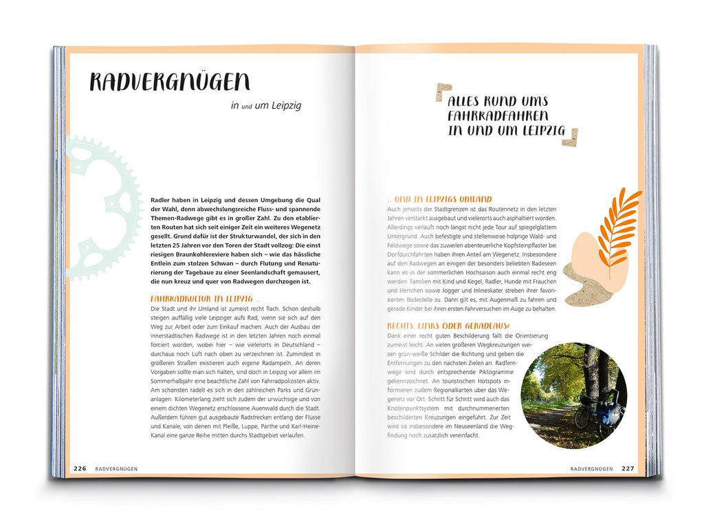 KOMPASS Radvergnügen in und um Leipzig