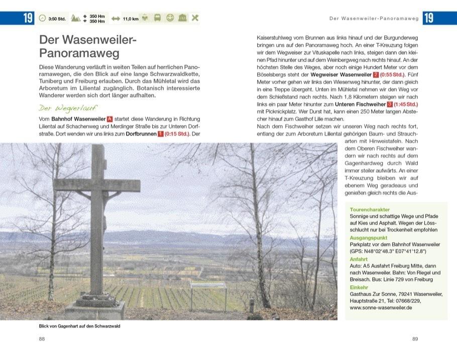 Zeit zum Wandern Kaiserstuhl und Markgräflerland