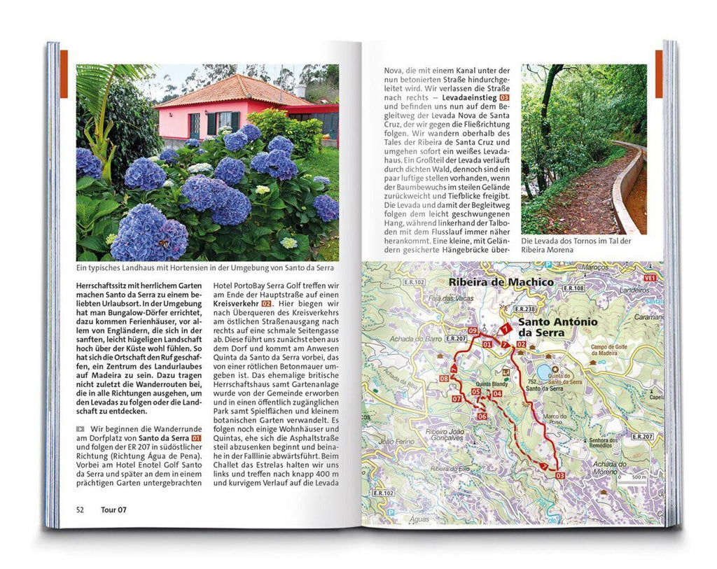 KOMPASS Wanderführer Madeira mit Porto Santo, 60 Touren mit Extra-Tourenkarte