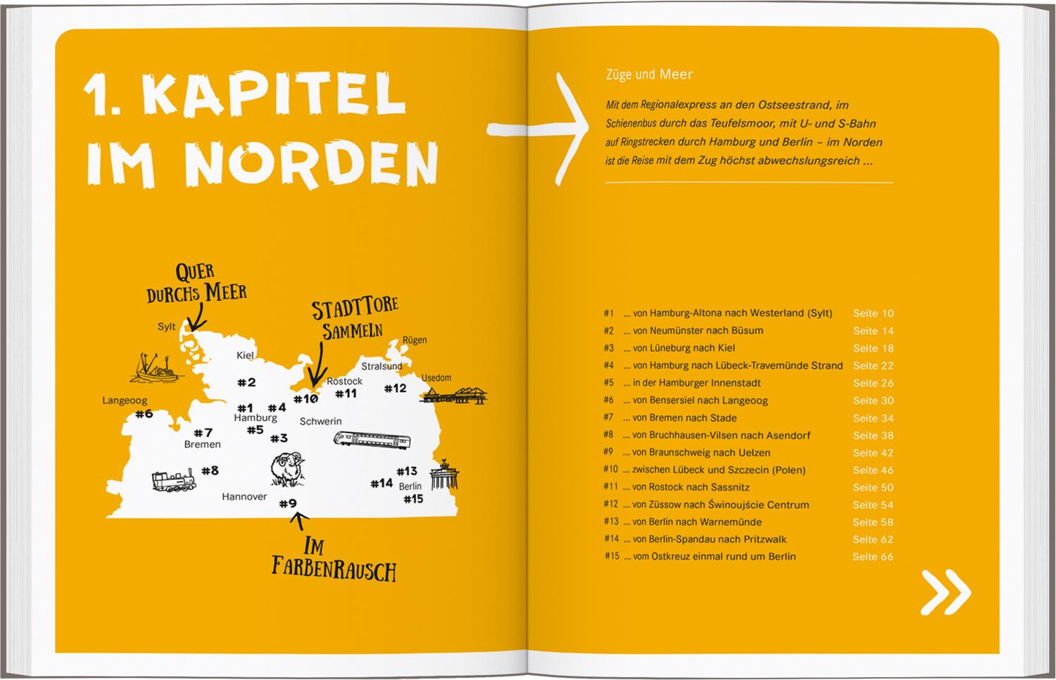 52 kleine & große Eskapaden - Mit dem Zug in Deutschland