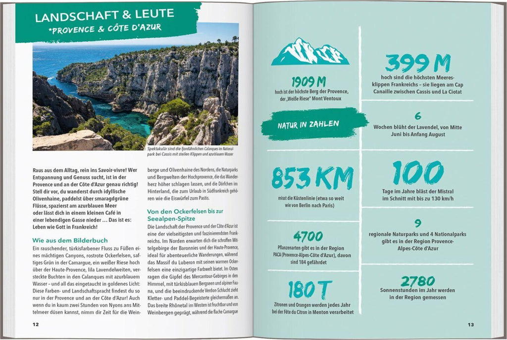 MARCO POLO OUTDOOR GUIDE Reiseführer Provence & Côte d'Azur