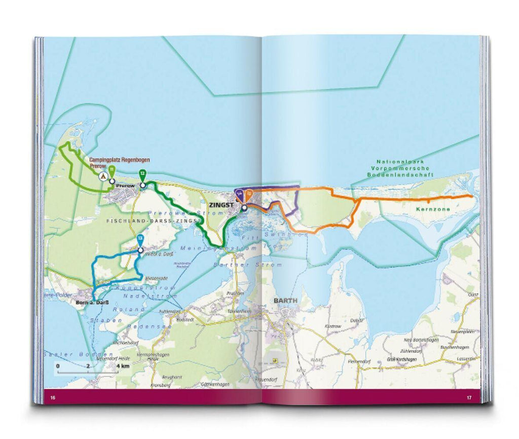 KOMPASS Camping, Wandern & Biken Deutschland - 50 Campingplätze zum Wandern und Biken