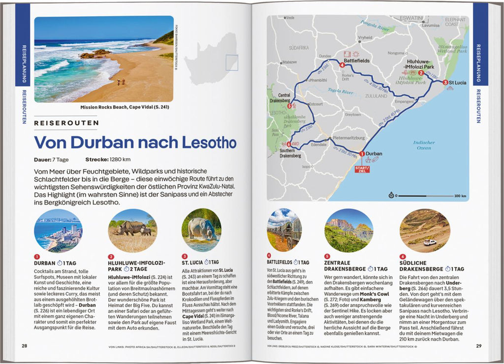 LONELY PLANET Reiseführer Südafrika, Lesotho & eSwatini