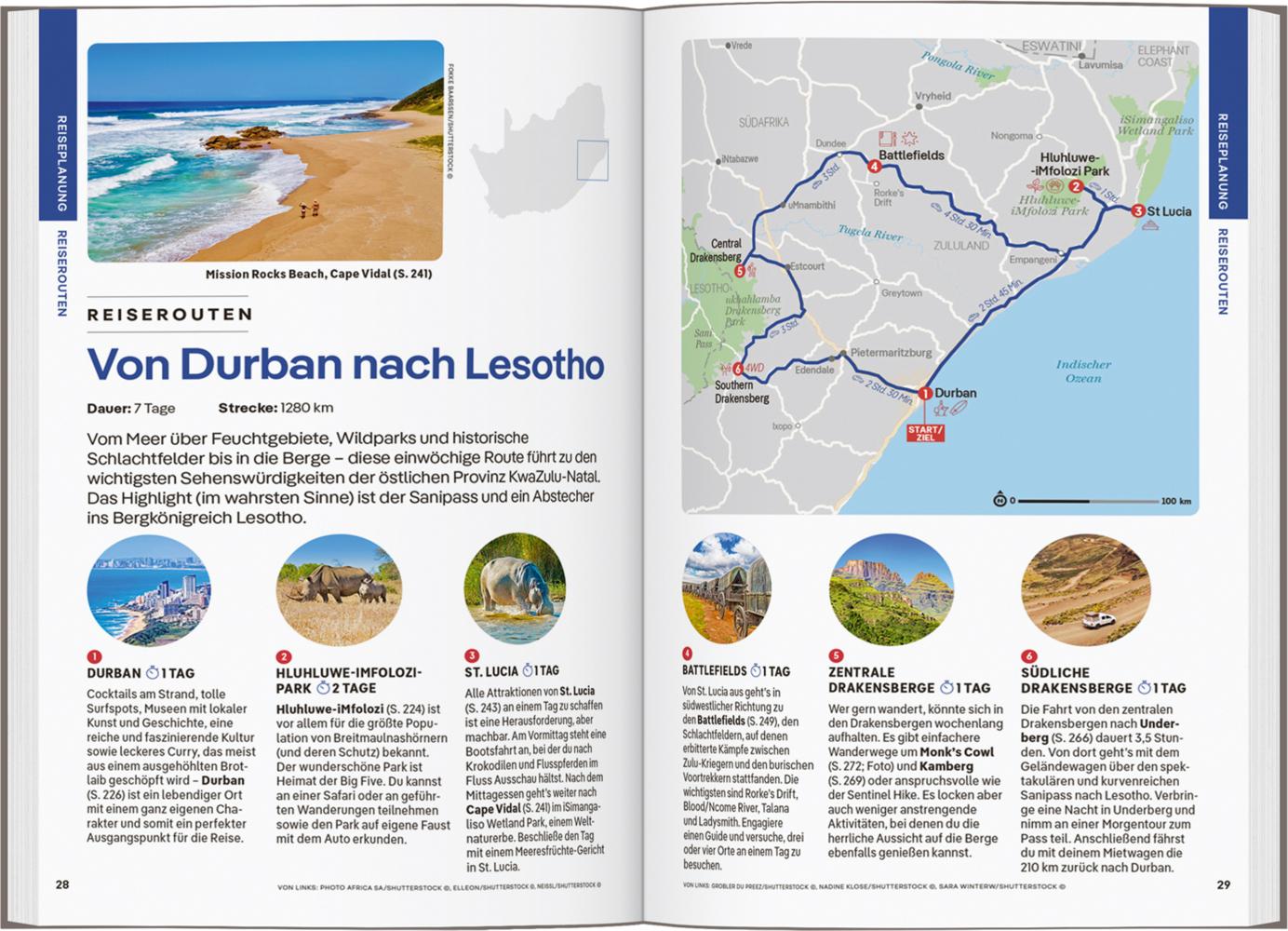 LONELY PLANET Reiseführer Südafrika, Lesotho & eSwatini