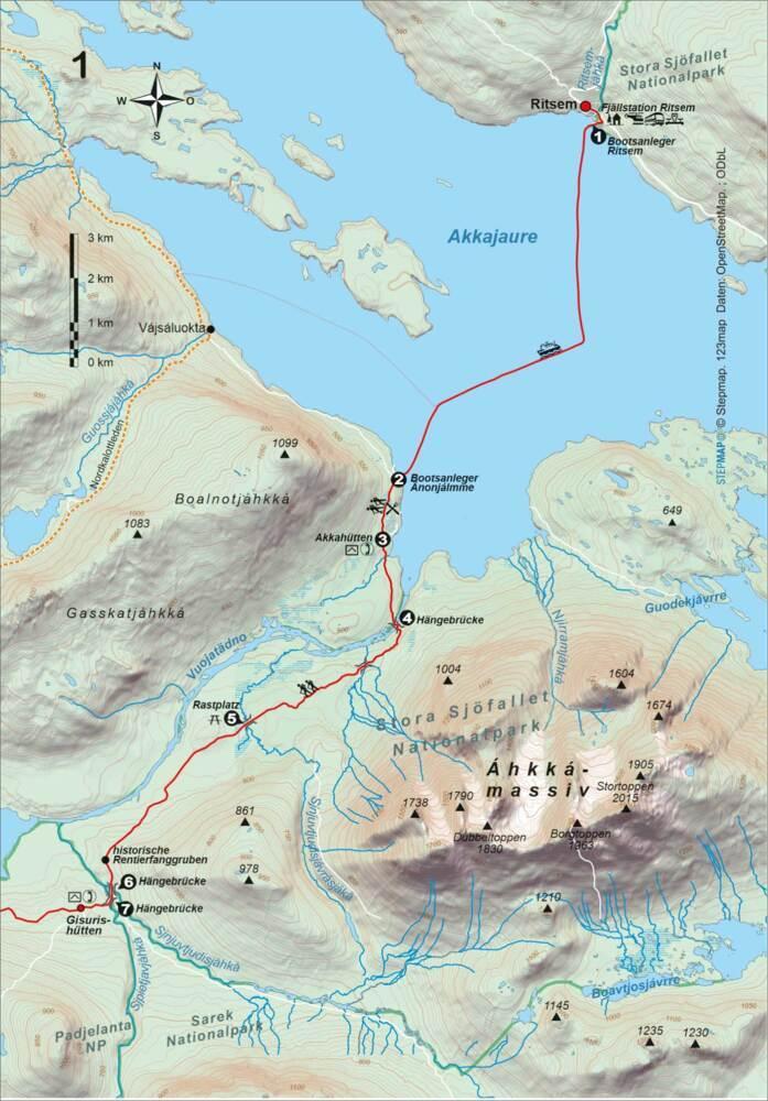 Schweden: Padjelantaleden